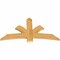 Ekena Millwork Davenport Rough Sawn Timber Gable Bracket, Western Red Cedar, 60"W x 32"H x 2"D x 6"F, 13/12 Pitch GBW060X32X0206DAV00RWR - alternate 5